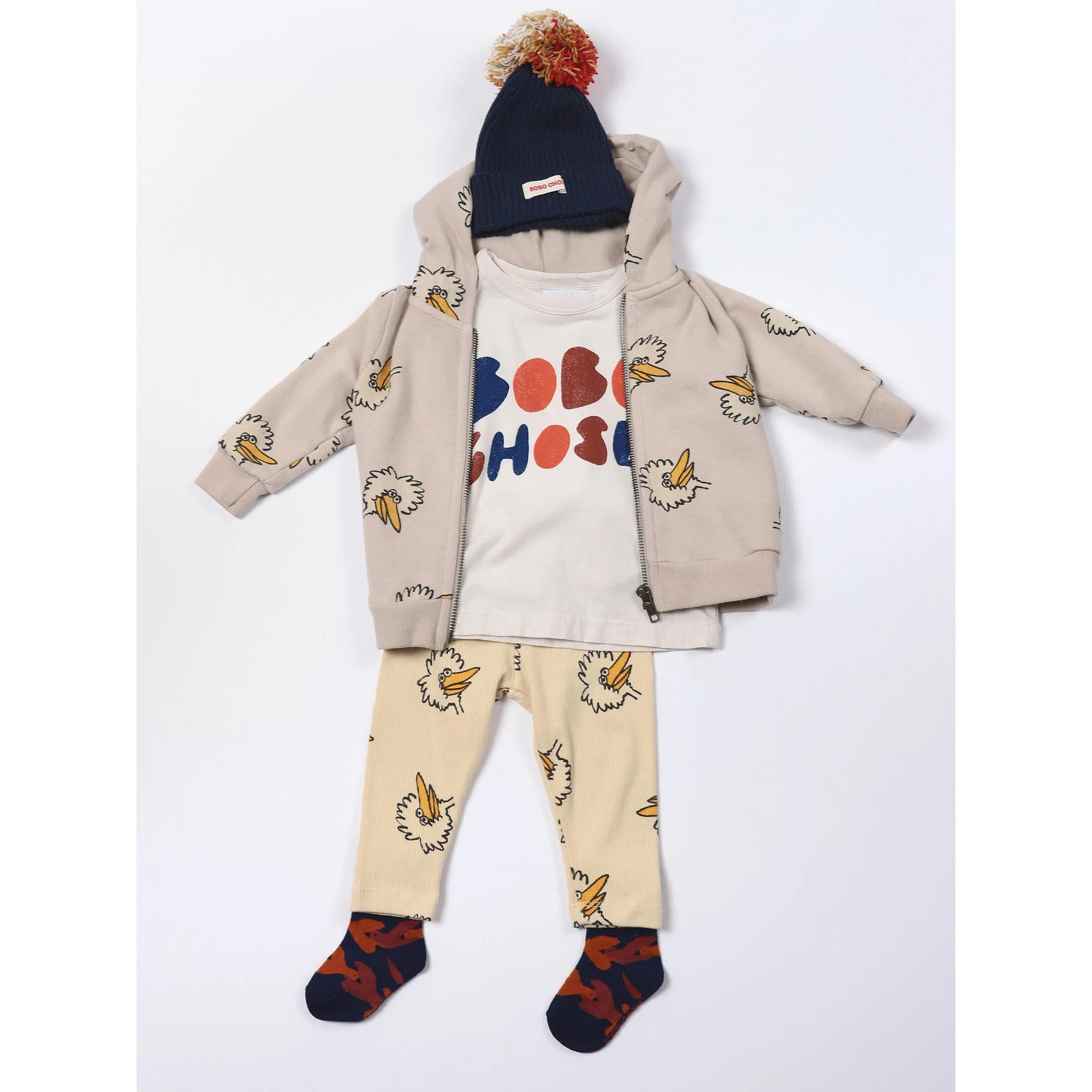 Bobo Choses Birdie All Over Jogging Pants