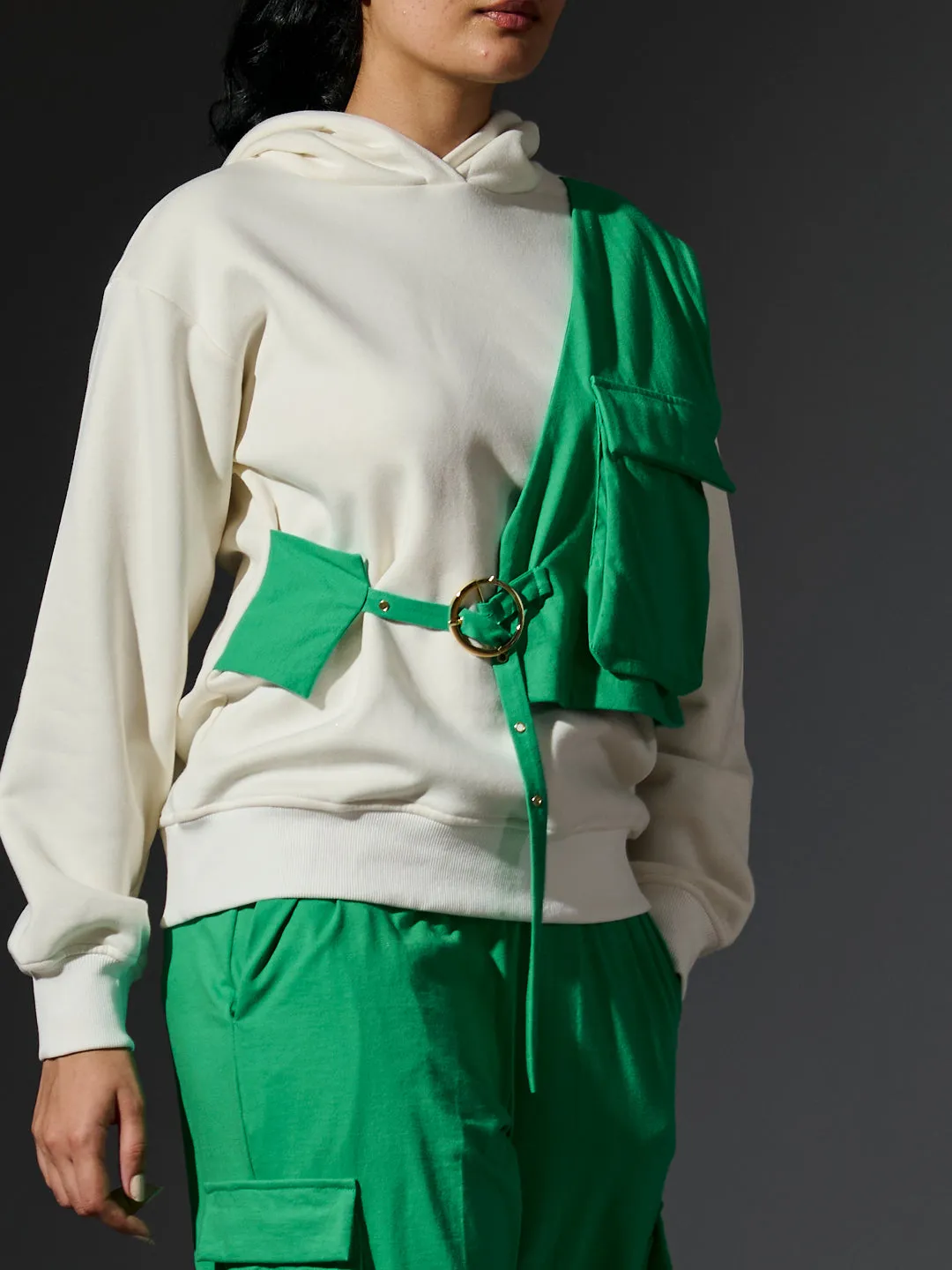 Cargo Pocket Hoodie with Pants