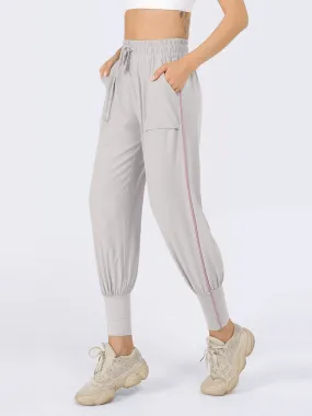 Female Casual Drawstring Waist Sports Jogging Pants - SF0172