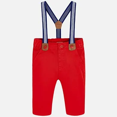 Pants with Suspenders