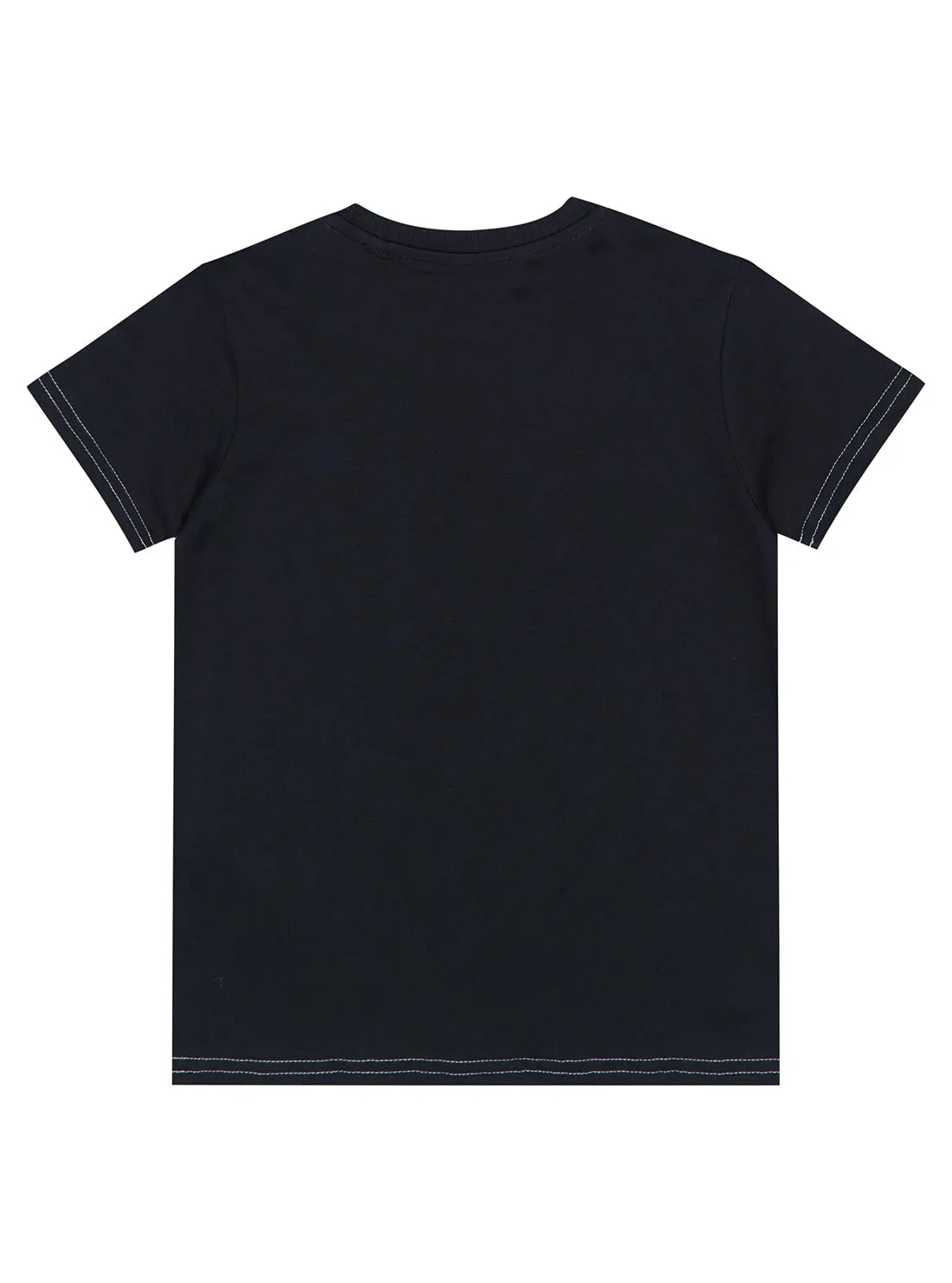 Smart Blue Graphic Logo T-Shirt (2-7)